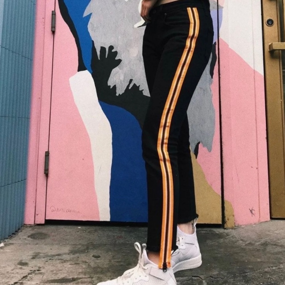 LF Zip Up Jeans